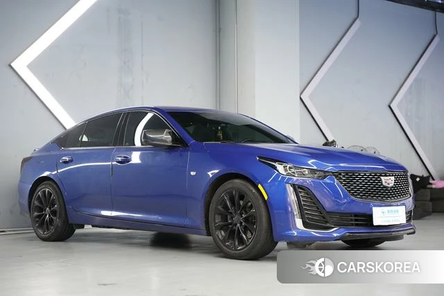 Cadillac CT5 2021 Синий из Китая, фото 3