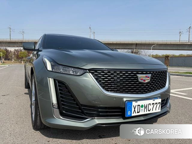 Cadillac CT5 2023 Зеленый из Китая, фото 3