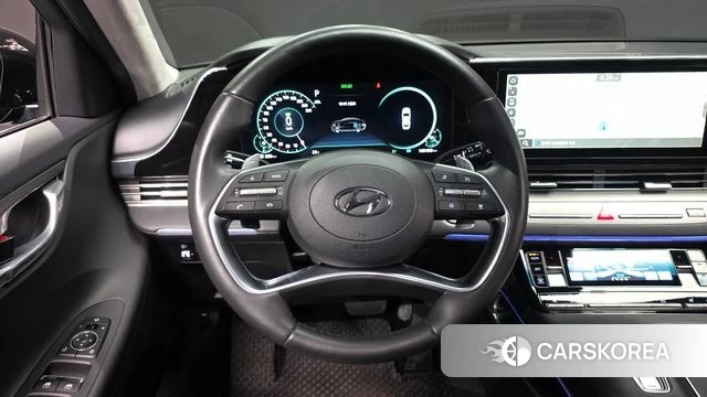 Hyundai The New Grandeur IG Hybrid 2022 Черный из Кореи, фото 3