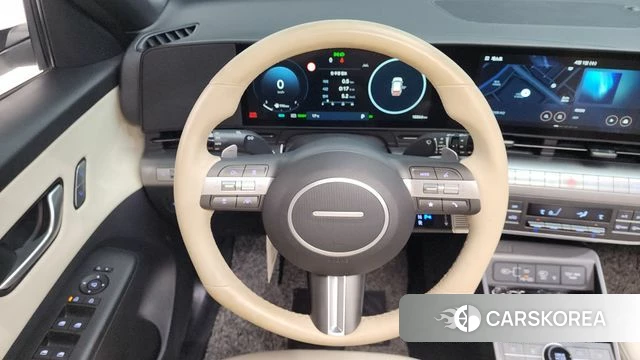 Hyundai Kona Hybrid (SX2) 2023 Белый из Кореи, фото 3