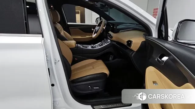 Hyundai The New Santa Fe 2023 Белый из Кореи, фото 3