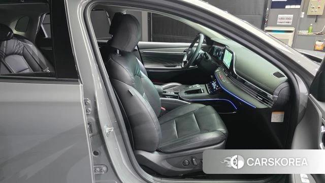 Hyundai The New Grandeur IG Hybrid 2021 Серебристо-серый из Кореи, фото 3