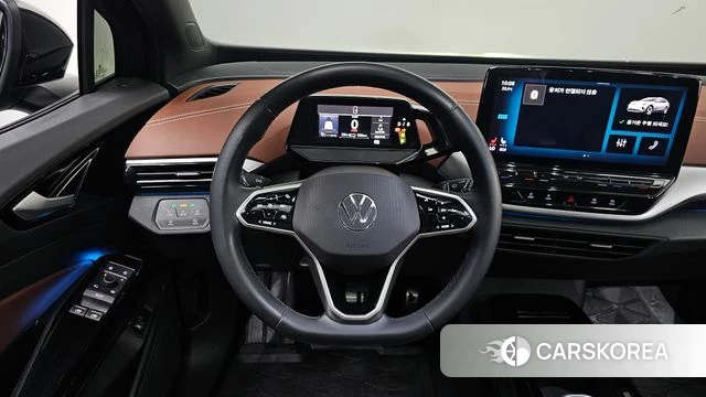 Volkswagen ID.4 2022 Черный из Кореи, фото 3