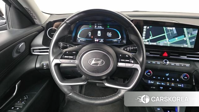 Hyundai The New Avante (CN7) 2023 Черный из Кореи, фото 3