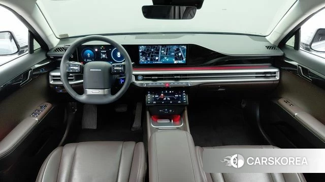 Hyundai Grandeur (GN7) 2023 Светло-серебряный цвет из Кореи, фото 3