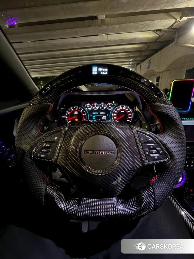 Chevrolet (GM Daewoo) All New Camaro 2018 Черный из Кореи, фото 3