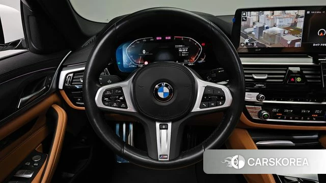 BMW 5 Series (G30) 2022 Белый из Кореи, фото 3