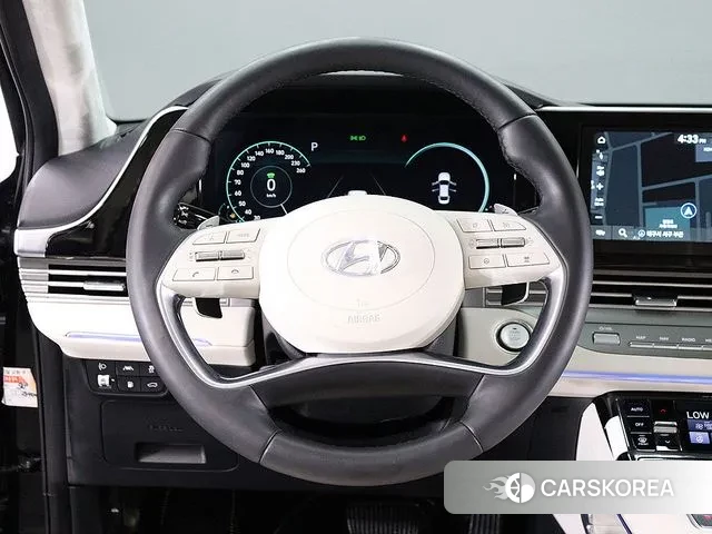 Hyundai The New Grandeur IG Hybrid 2022 Черный из Кореи, фото 3
