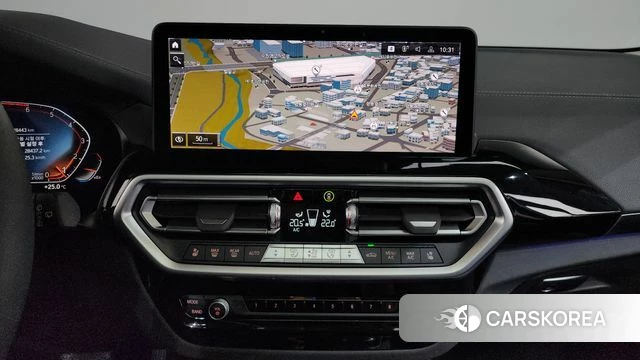 BMW X3 (G01) 2022 Синий из Кореи, фото 3