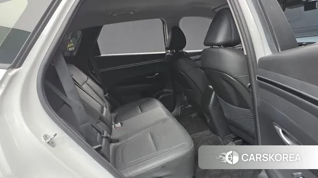 Hyundai Tucson Hybrid (NX4) 2021 Белый из Кореи, фото 3