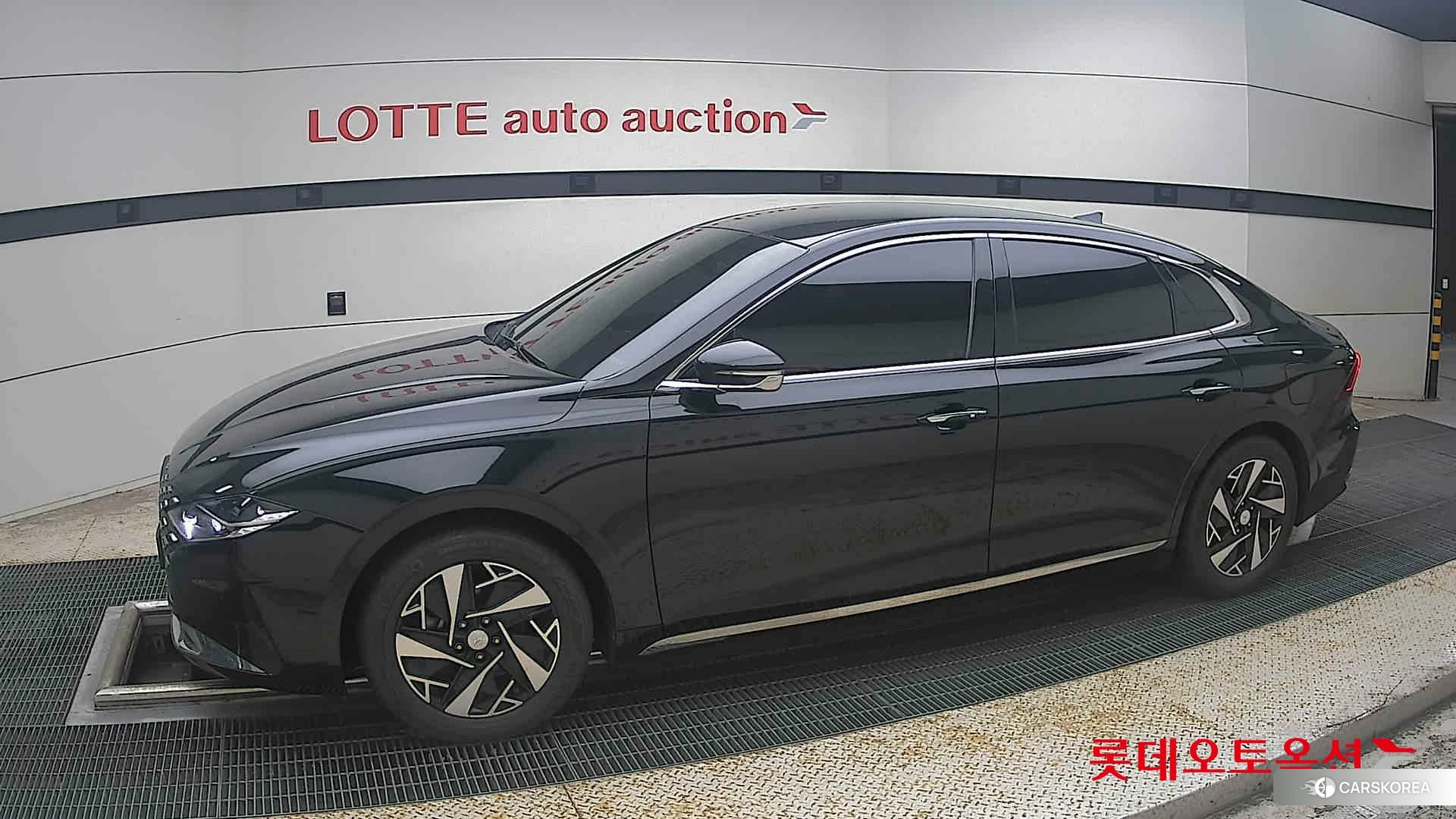 Hyundai Grandeur Hybrid 2022 Midnight Black Pearl из Кореи, фото 3