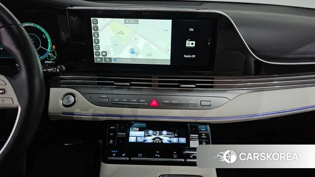 Hyundai The New Grandeur IG Hybrid 2021 Черный из Кореи, фото 3