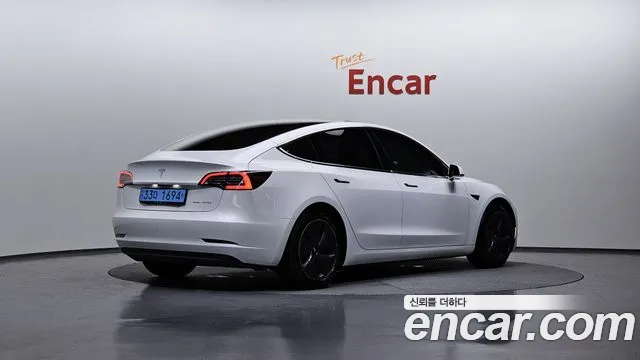 Tesla Model 3 2020 Белый из Кореи, фото 3