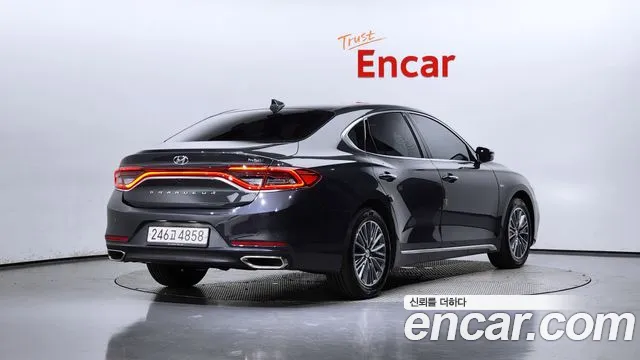 Hyundai Grandeur IG Hybrid 2019 Серый из Кореи, фото 3