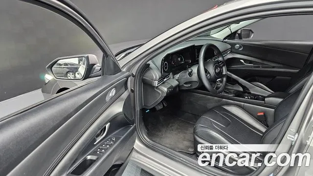 Hyundai The New Avante Hybrid (CN7) 2023 Серебряный из Кореи, фото 3