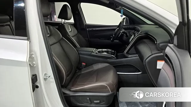 Hyundai Tucson Hybrid (NX4) 2023 Белый из Кореи, фото 3