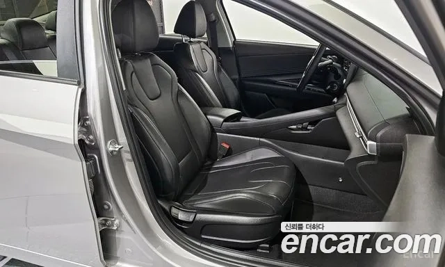 Hyundai Avante Hybrid (CN7) 2021 Серый из Кореи, фото 3