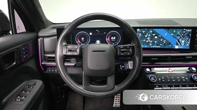 Hyundai Santa Fe (MX5) 2024 Черный из Кореи, фото 3