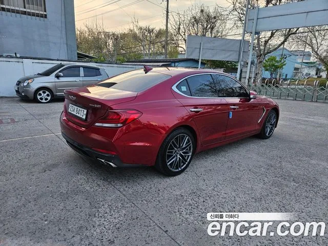 Genesis G70 2018 Красный из Кореи, фото 3