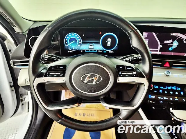 Hyundai Avante (CN7) 2020 Белый из Кореи, фото 3