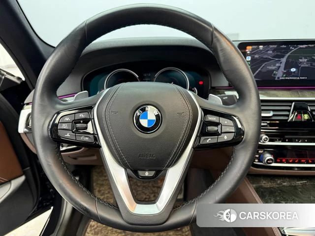 BMW 5 Series (G30) 2018 Синий из Кореи, фото 3