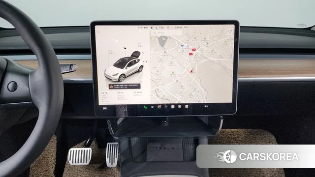 Tesla Model Y 2023 Белый из Кореи, фото 3