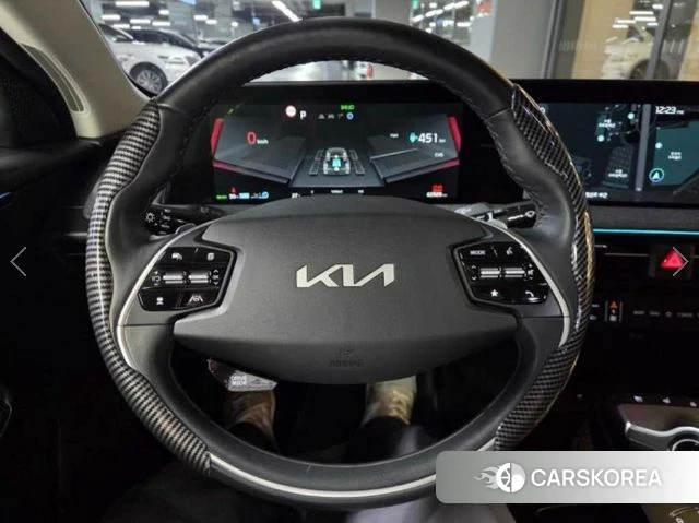 Kia EV6 2022 Серый из Кореи, фото 3