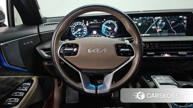 Kia K8 Hybrid 2022 Темно-зеленый из Кореи, фото 3