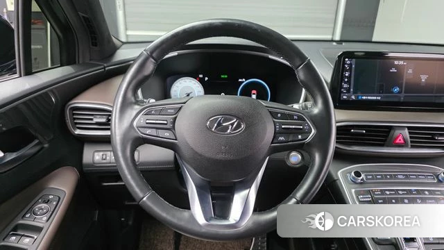 Hyundai The New Santa Fe 2021 Черный из Кореи, фото 3