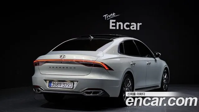 Hyundai The New Grandeur IG Hybrid 2020 Песочный из Кореи, фото 3