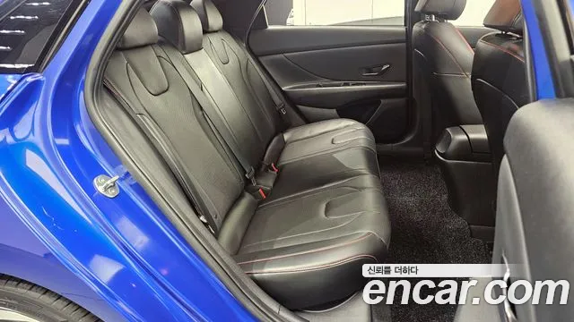 Hyundai Avante (CN7) 2021 Синий из Кореи, фото 3