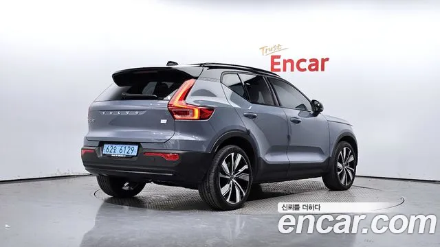 Volvo XC40 Richards 2022 Небесно-голубой из Кореи, фото 3