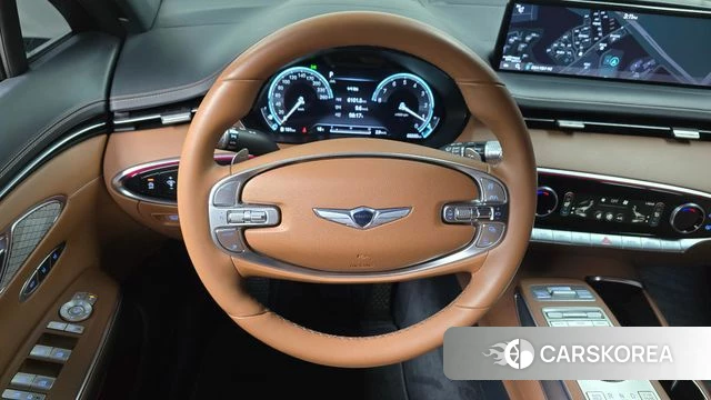 Genesis GV70 2021 Синий из Кореи, фото 3