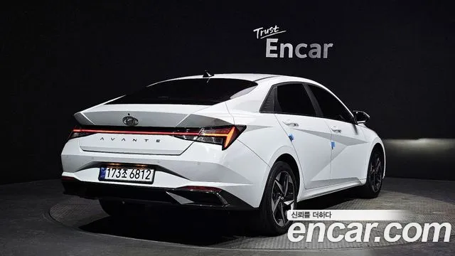 Hyundai Avante (CN7) 2020 Белый из Кореи, фото 3