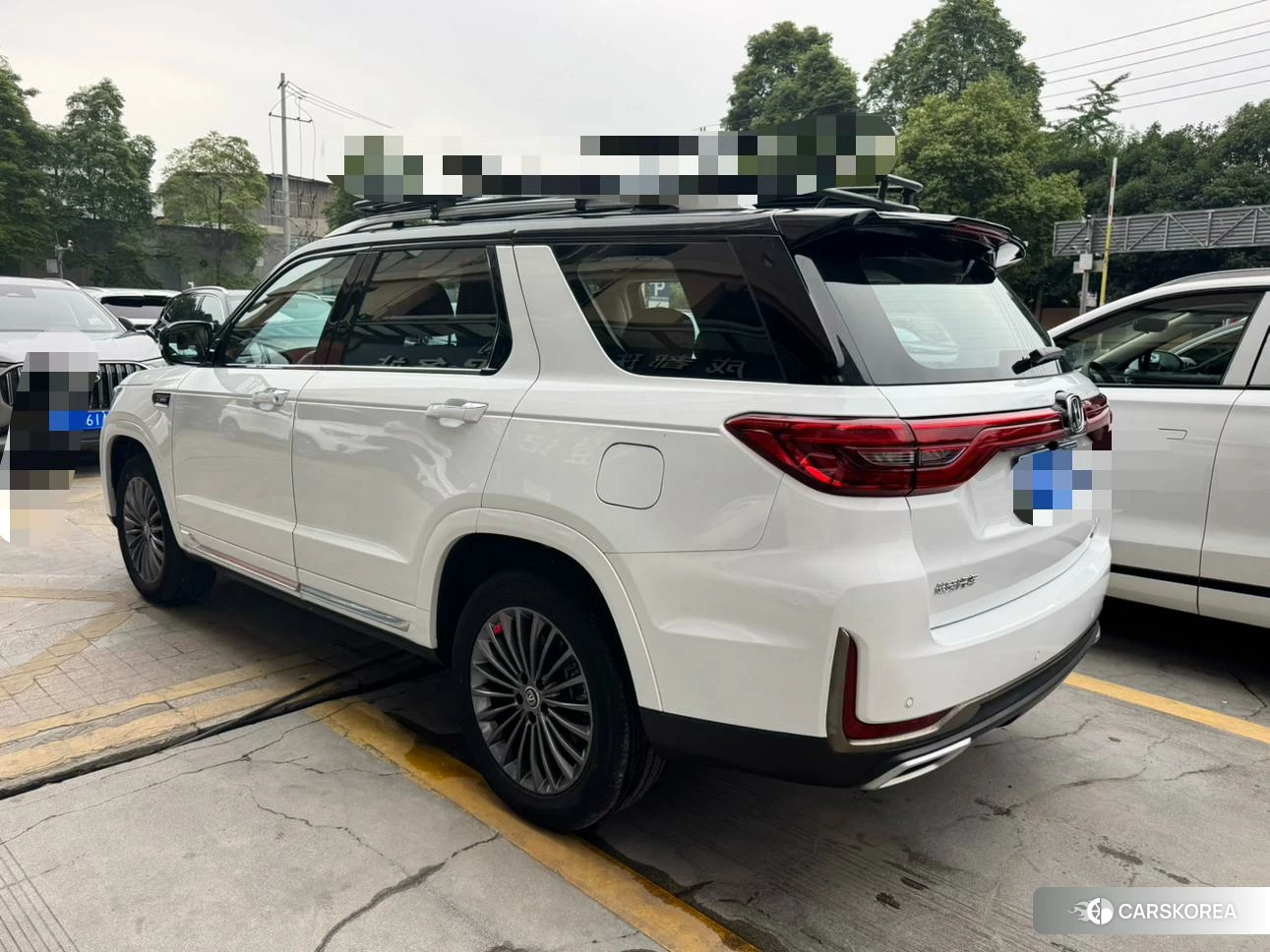 Chang'an CS95 2021 Белый из Китая, фото 3