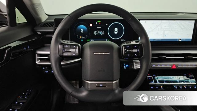 Hyundai Grandeur Hybrid (GN7) 2023 Черный из Кореи, фото 3