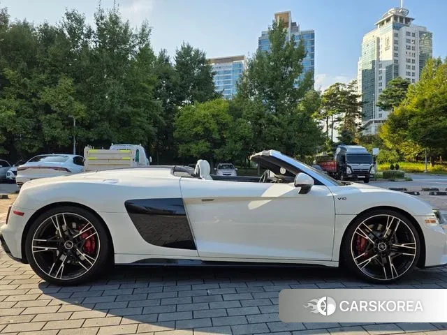 Audi R8 (4S) 2020 Белый из Кореи, фото 3