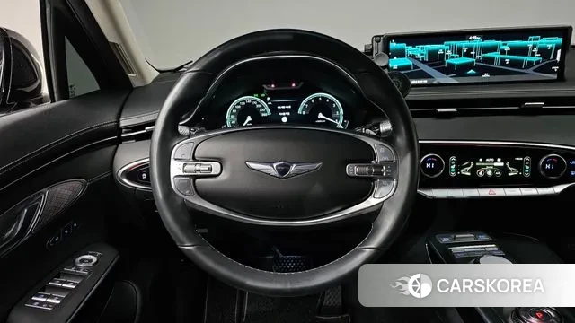 Genesis GV70 2022 Черный из Кореи, фото 3