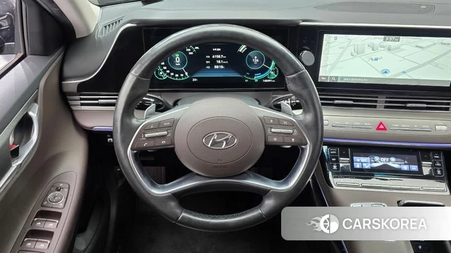 Hyundai The New Grandeur IG Hybrid 2020 Серый из Кореи, фото 3