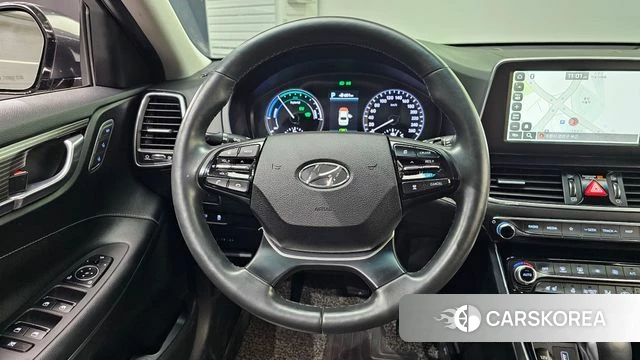 Hyundai Grandeur IG Hybrid 2019 Серый из Кореи, фото 3