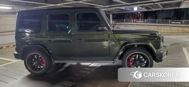 Mercedes-Benz G-Class W463b 2021 Темно-зеленый из Кореи, фото 3