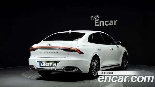 Hyundai The New Grandeur IG 2021 Белый из Кореи, фото 3