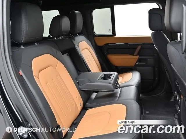 Land Rover Defender (L663) 2023 Черный из Кореи, фото 3