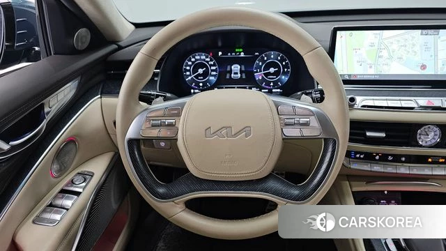 Kia The New K9 2nd generation 2022 Темно-зеленый из Кореи, фото 3