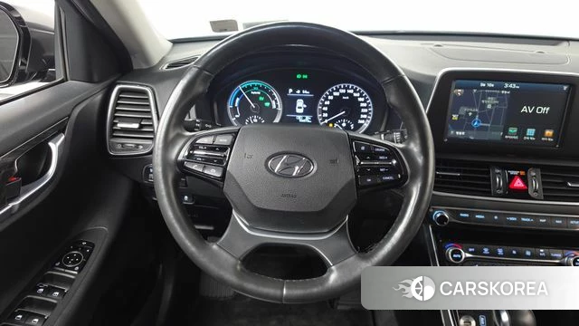 Hyundai Grandeur IG Hybrid 2018 Серый из Кореи, фото 3