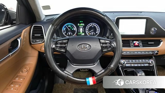 Hyundai Grandeur IG Hybrid 2018 Серый из Кореи, фото 3
