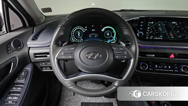Hyundai Sonata Hybrid (DN8) 2020 Белый из Кореи, фото 3