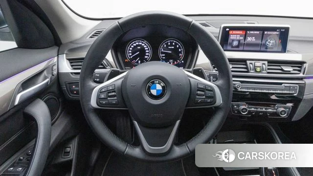 BMW X1 (F48) 2021 Синий из Кореи, фото 3