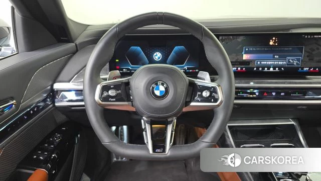 BMW 7 Series (G70) 2024 Черный из Кореи, фото 3