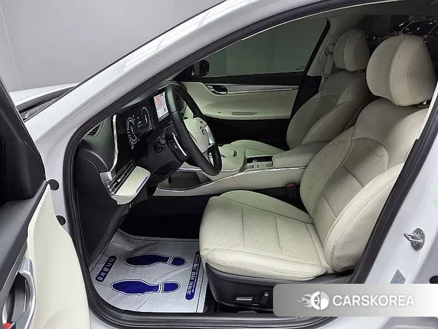 Hyundai The New Grandeur IG Hybrid 2022 Белый из Кореи, фото 3